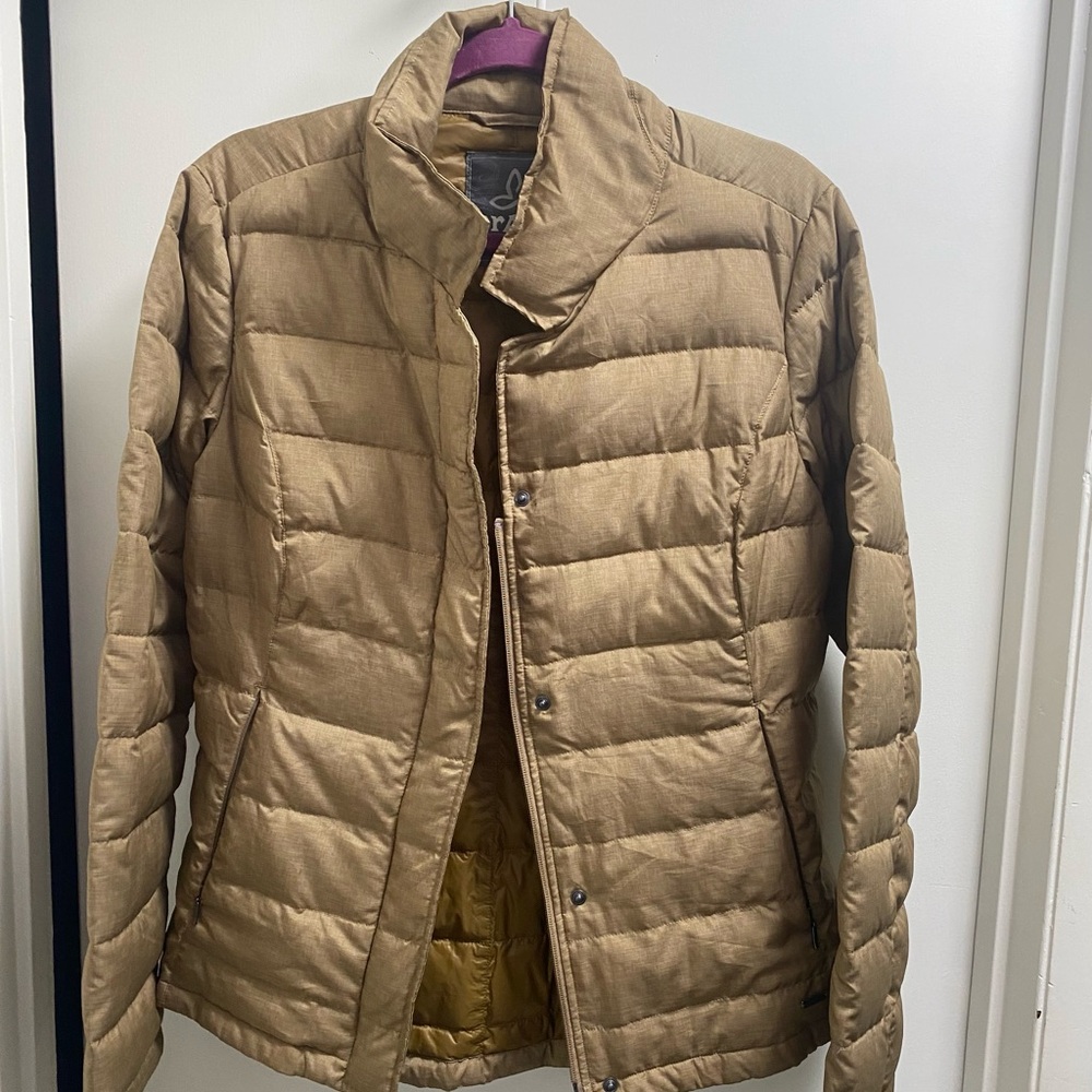 Prana Down Puffer Blazer winter coat. 
Women’s
